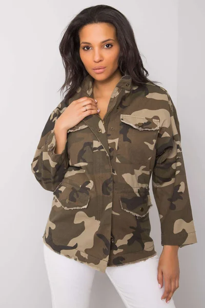 Dámská khaki bunda Camo FPrice