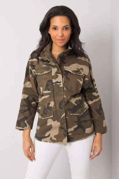 Dámská khaki bunda Camo FPrice