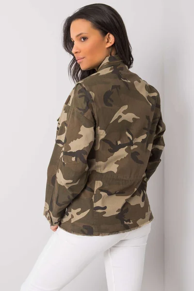 Dámská khaki bunda Camo FPrice