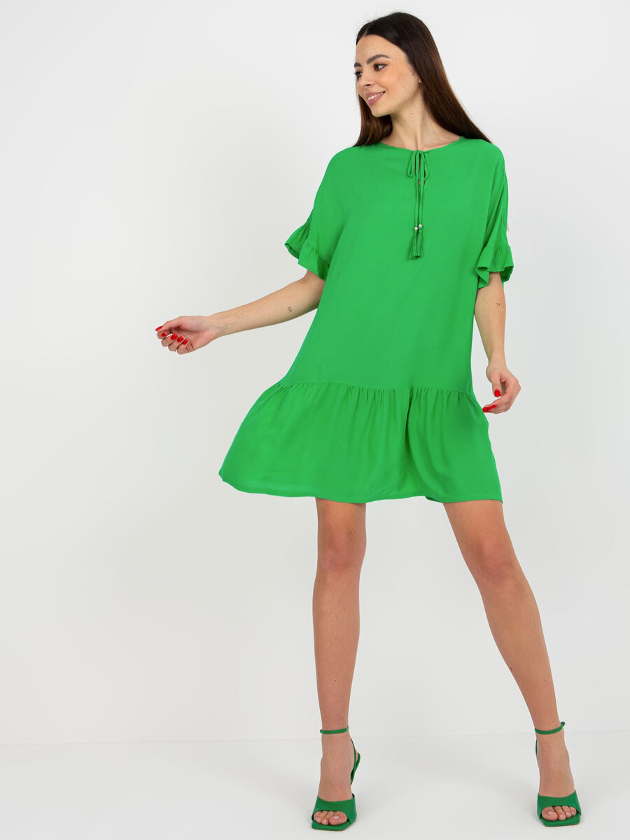 Zelené dámské šaty FPrice - Luxoria Collection, M i523_4063813478394