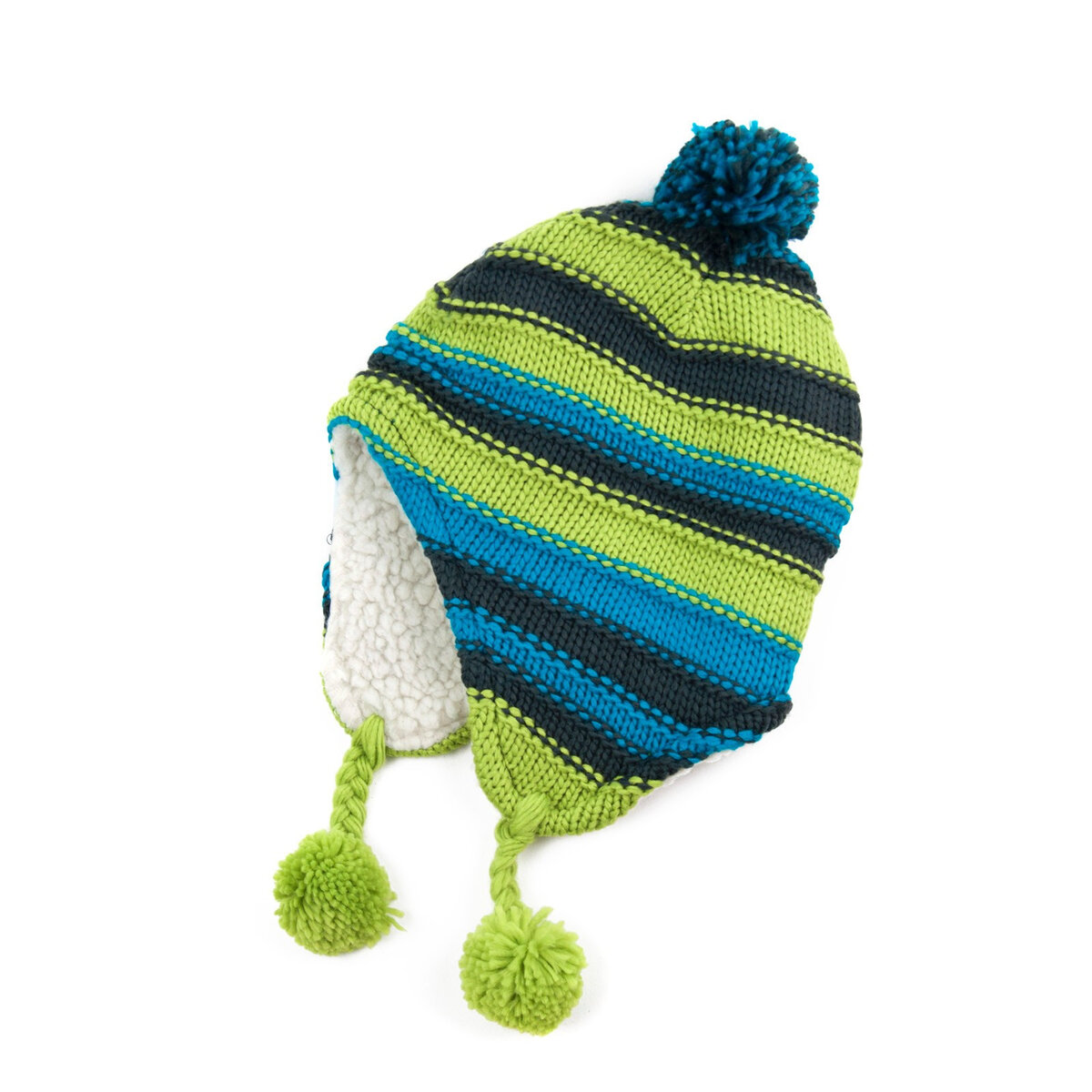 Zimní dětská čepice s umělou kožešinou - Polo Warm, one size i10_P64804_2:416_