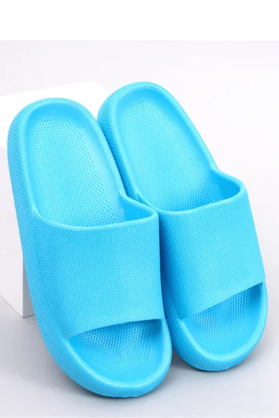Gumové dámské pantofle Inello modré