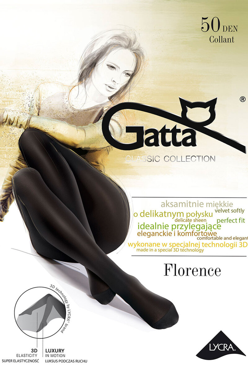 Dámské punčochové kalhoty FLorence 28R černá -Gatta, 3-M i510_1150684170