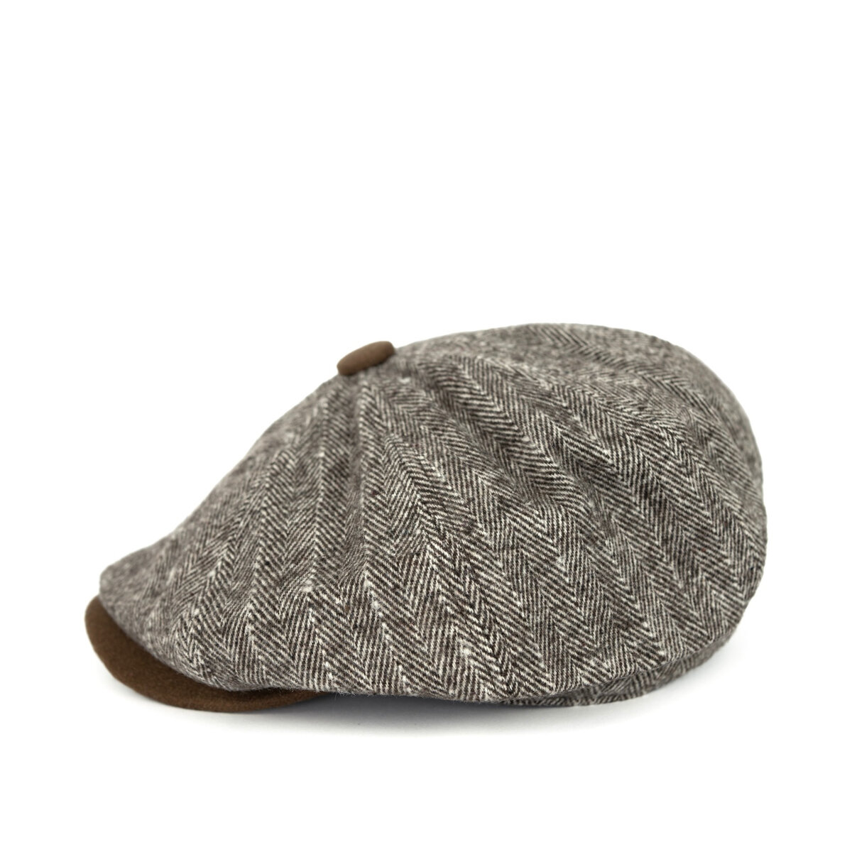 Stylová pánská zimní čepice - Hnědá elegance, one size i10_P67896_2:416_