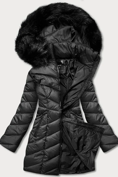 Zimní bunda DROMEDAR s odnímatelnou kožešinou