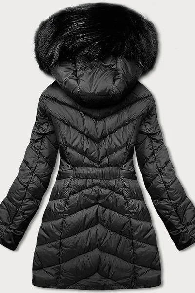 Zimní bunda DROMEDAR s odnímatelnou kožešinou