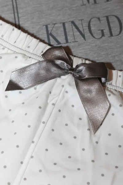 Pyžamo pro ženy Kingdom Short Dots & Grey - Aruelle