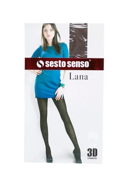 Komfortní bavlněné punčochové kalhoty Sesto Senso 200 DEN