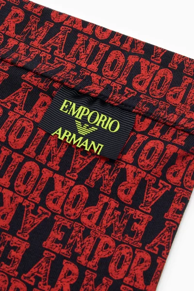 Černé boxerky s logem - Emporio Armani
