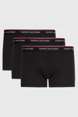 Černé boxerky 3 PACK pro muže - Tommy Hilfiger