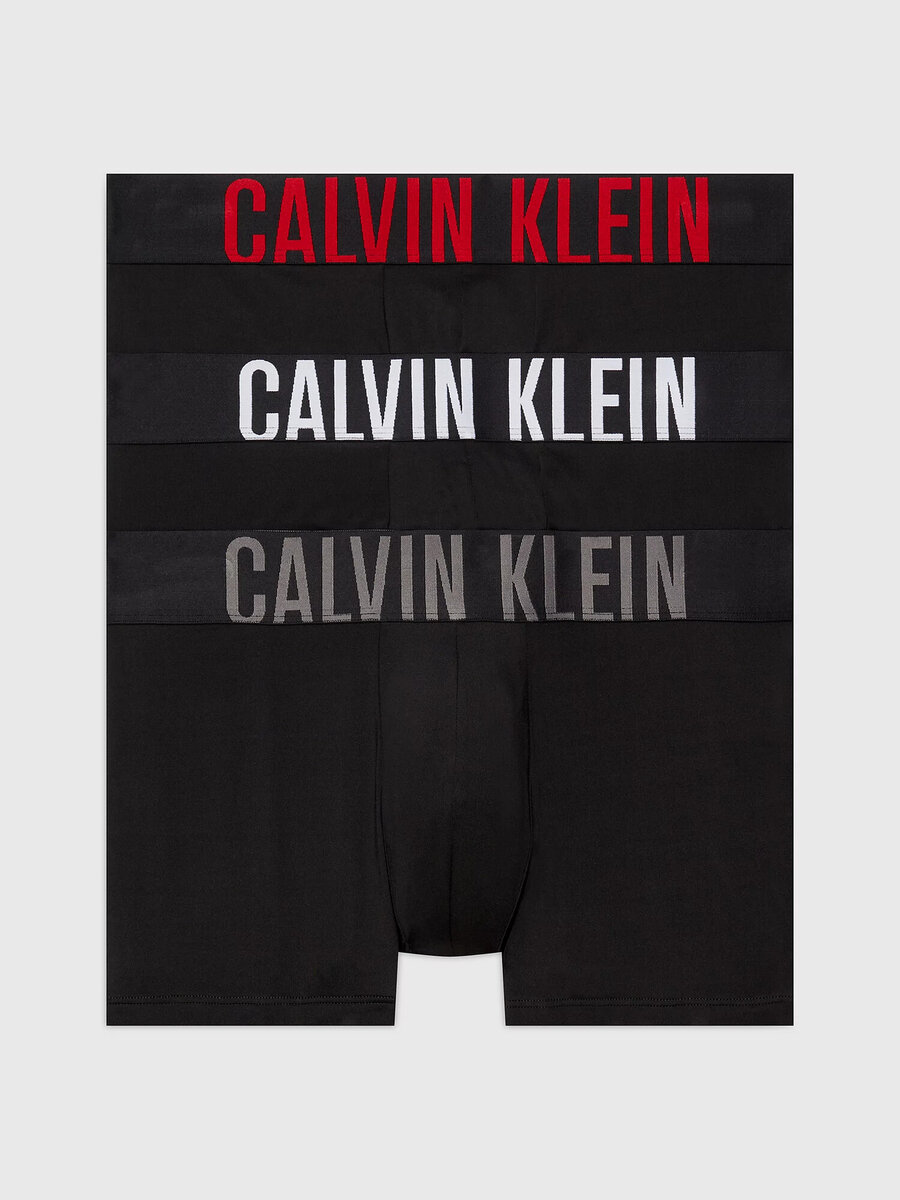 Černé boxerky MEZ s elastickým pásem - Calvin Klein (3 ks), L i10_P68460_2:90_