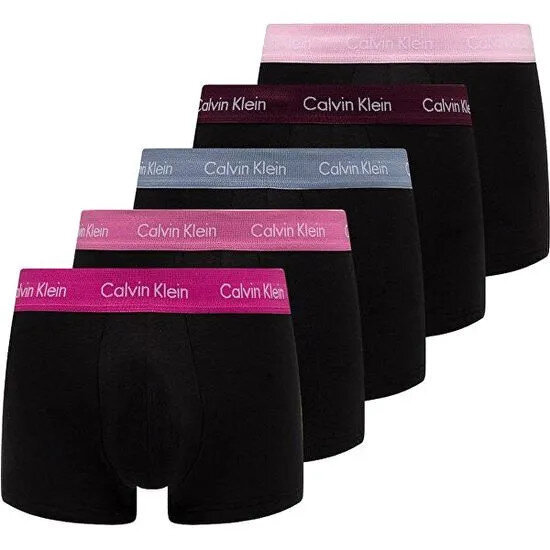 Pánské trenýrky V-day Limited Edition 5pack 2721C - WGI Odstíny růžové - Calvin Klein, černá S i10_P53390_1:2013_2:92_