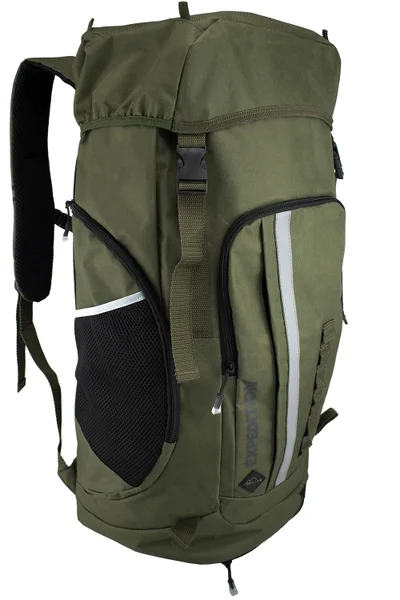 Turistický batoh Semiline Khaki 45L s mnoha kapsami