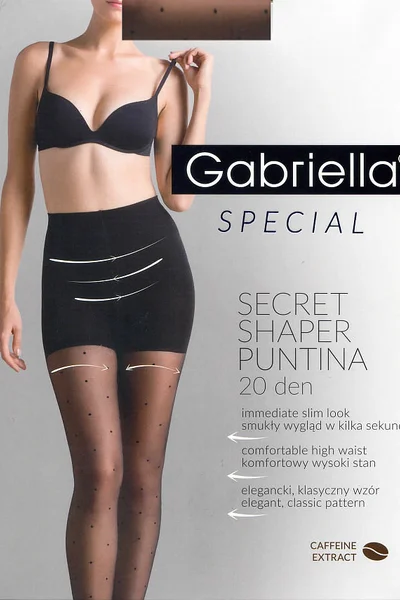 Dámské punčochové kalhoty Gabriella 229 Secret Shaper Puntina J80 den