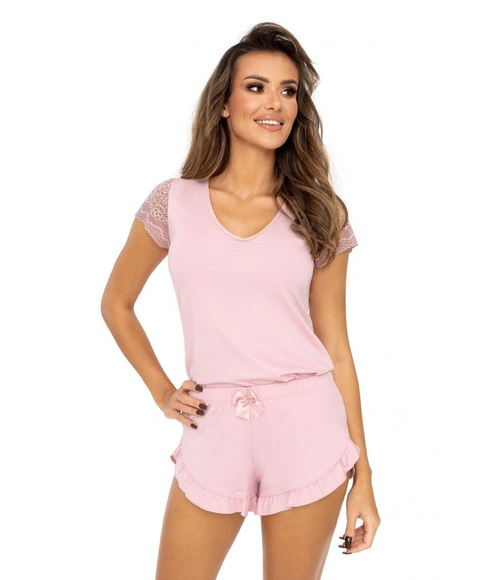 Růžové pyžamo pro ženy Celine Donna, Růžová XL i41_9999931691_2:růžová_3:XL_