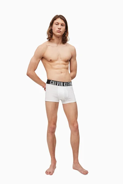 Boxerky pro muže 4D35 bílá - Calvin Klein