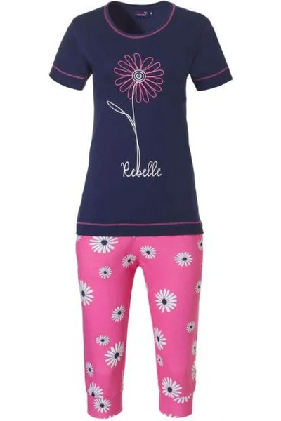 Kopretinové pyžamo pro ženy - Rebelle