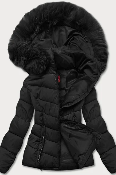 Zimní bunda s odnímatelnou kapucí YES!PINK
