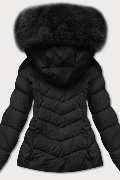 Zimní bunda s odnímatelnou kapucí YES!PINK