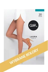 Dámské olivové punčocháče Gatta Laura - 20 den - XXL