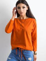 Dámská tmavě oranžová bavlněná dámská halenka FPrice, XL i523_2016101864760