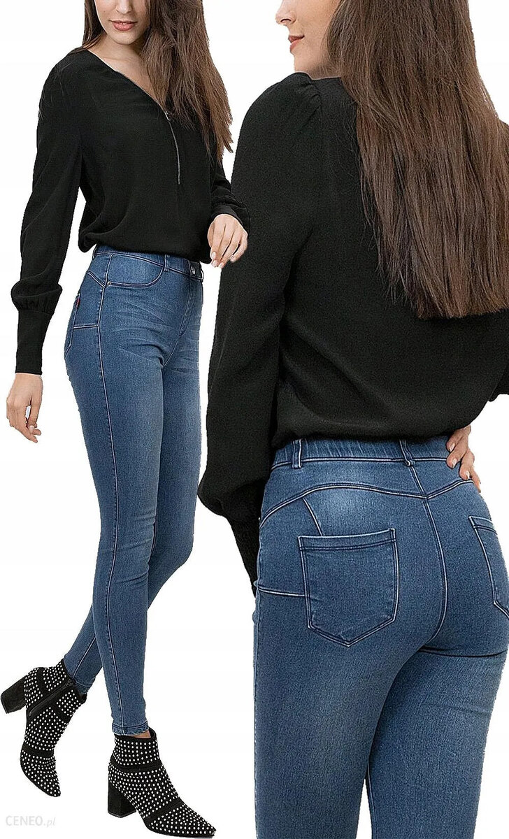 Jeansové dámské kalhoty Margherita - Gatta, jeans L i10_P40779_1:1694_2:90_