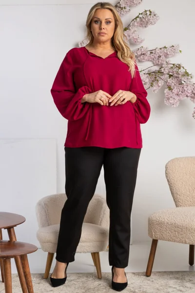 Halenka plus size 828GY X77 6HF Karko