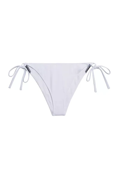 Dámské plavky Spodní díl plavek STRING SIDE TIE CHEEKY BIKINI KW0KW01858YCD - Calvin Klein