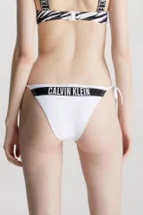 Dámské plavky Spodní díl plavek STRING SIDE TIE CHEEKY BIKINI KW0KW01858YCD - Calvin Klein