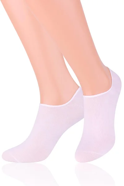 Klasické bílé ponožky Steven pro ženy
