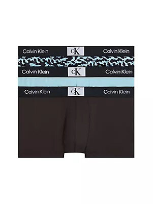 Pánské spodní prádlo LOW RISE TRUNK Calvin Klein (3 ks) i652_000NB3532EOFO002