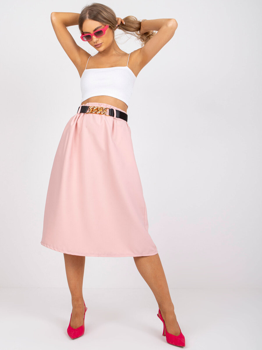 Dámská sukně DHJ SD W3B3 světle růžová FPrice, jedna velikost i523_2016103200917
