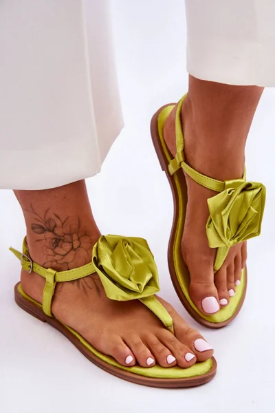 Letní plátnové sandály Step in style