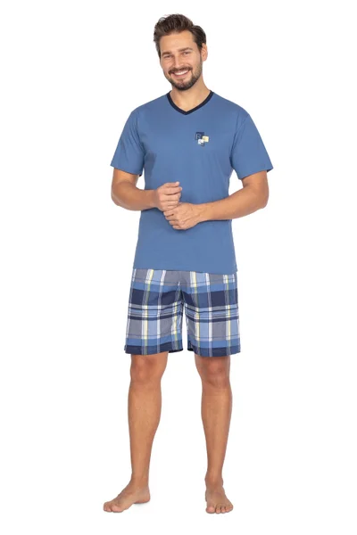 Mužská modrá pyžama Regina Comfort 2XL