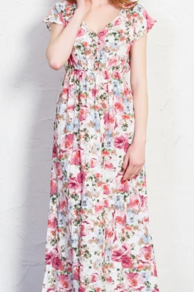 Letní maxi šaty Kate - Květovaná něžnost