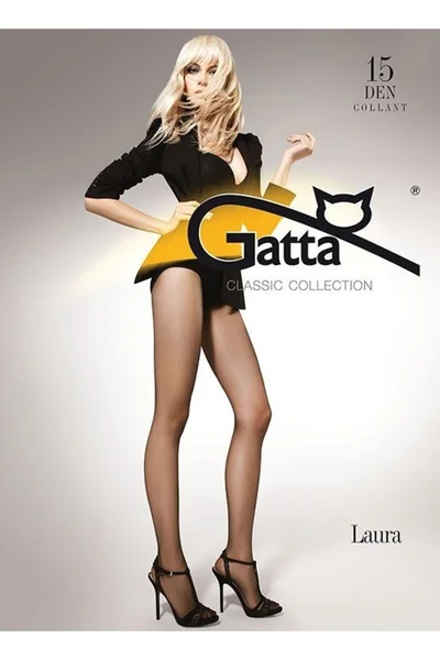 Dámské punčocháče Laura 7XQ beige plus - Gatta