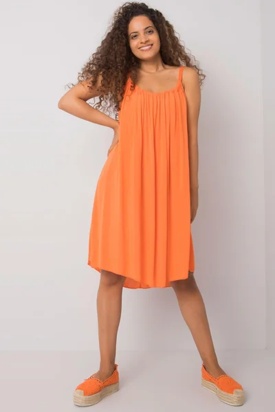 OCH BELLA květované oranžové šaty FPrice