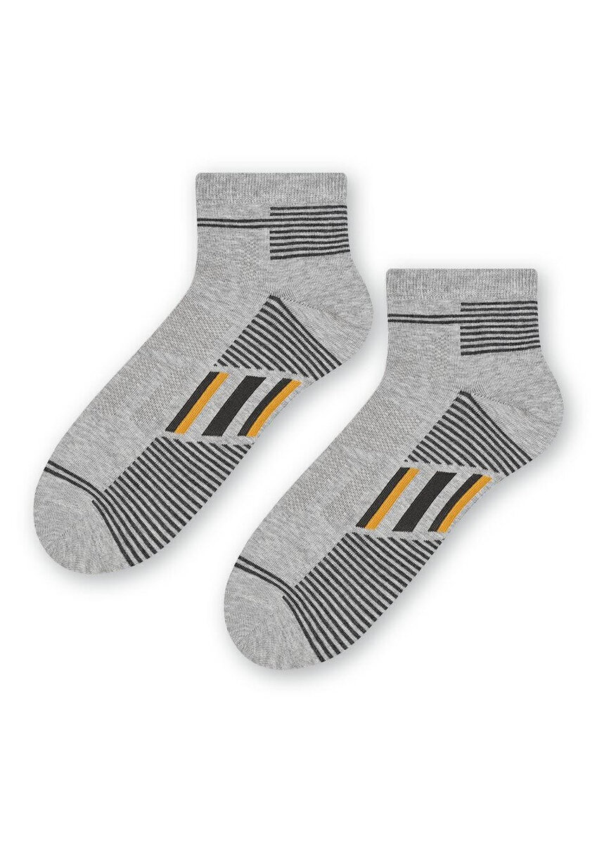 Pánské kotníkové ponožky Steven Sport 60C90E, černá 41-43 i384_83039141