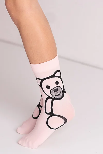 Dívčí ponožky Knittex DR 2409 Bear 40 den