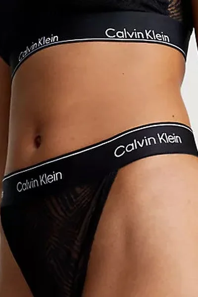 Dámské kalhotky STRING THONG Calvin Klein