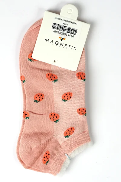 Dámské vzorované ponožky - Jahoda Magnetis