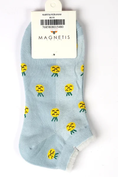 Dámské vzorované ponožky - Ananas Magnetis
