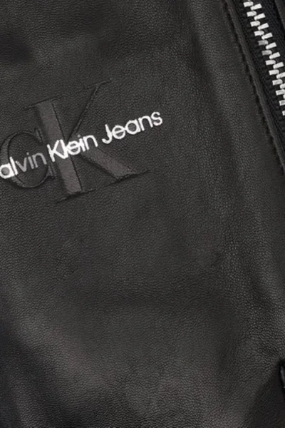 Kožené dámské rukavice Calvin Klein Jeans