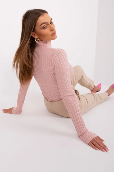 Růžový svetr FPrice pro modelky ve vel. S/M