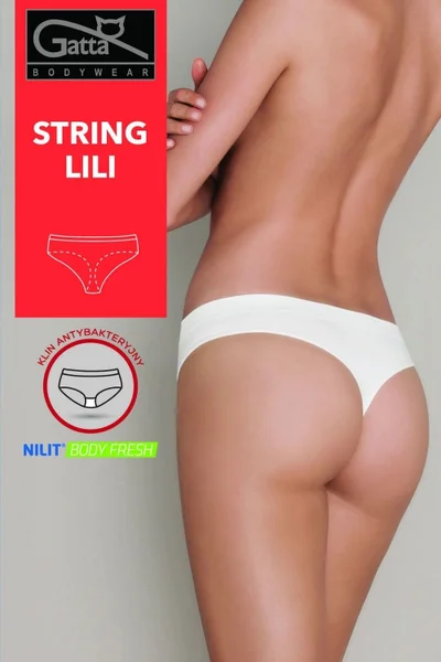 Dámská tanga Lili černá - Gatta