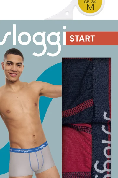 Boxerky pro muže Sloggi men Start Hipster C2P box Triumph