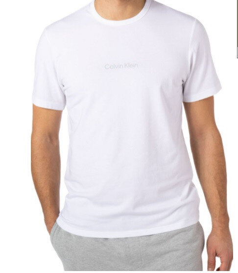 Pánské triko - R96 - 9205 - bílá - Calvin Klein, bílá XL i10_P53348_1:2019_2:93_