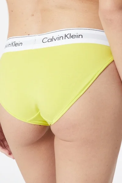 Dámské kalhotky U46K ZIR - žlutá - Calvin Klein