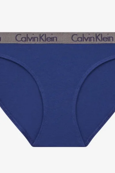 Dámské kalhotky 7PVO0 C8Q - tmavě modrá - Calvin Klein