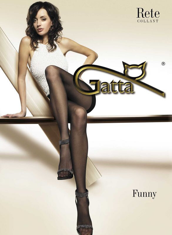 Dámské punčochové kalhoty Gatta |Funny G3B65D den, nero/černá 3-M i384_533437